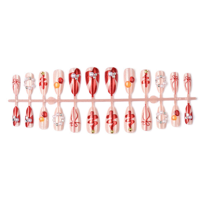 Glamorous Artificial Nails Set Kalsten