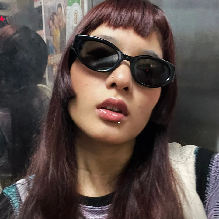 Women's fashionable cat-eye sunglasses with trendy frame and UV protection Kalsten