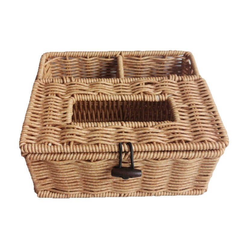 Multi-Compartment Woven Storage Organizer Kalsten