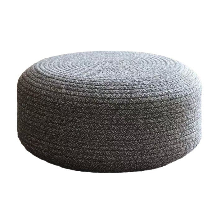 Handcrafted seat pouf Kalsten