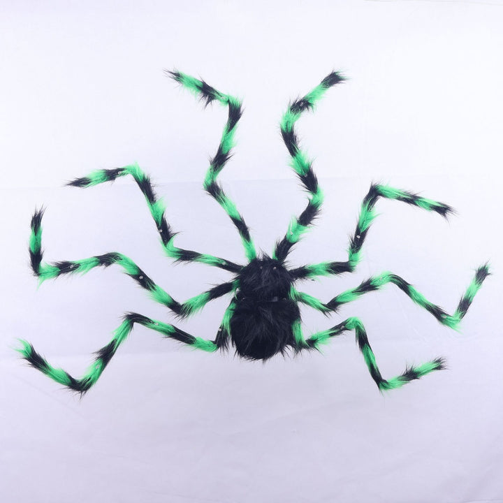 Creepy Halloween Spider Decoration with LED Lighting