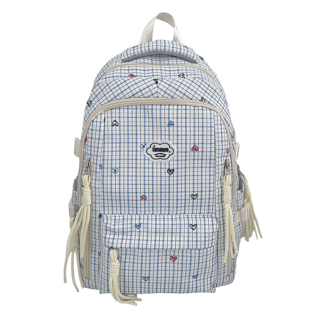 Cute Multi-Pocket Printed Backpack Kalsten