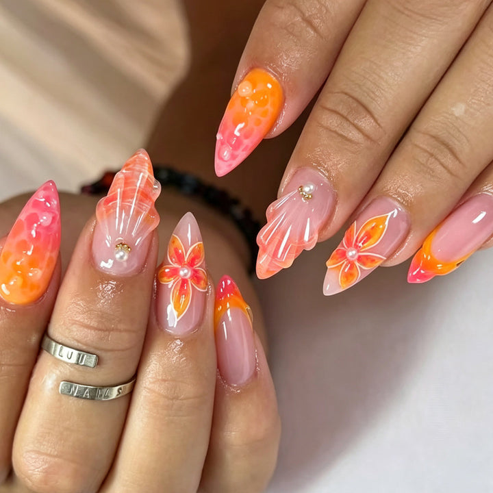 Decorative Gel Nail Tips Kalsten