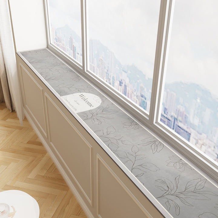Floral Pattern Decorative Window Sill Mat Kalsten