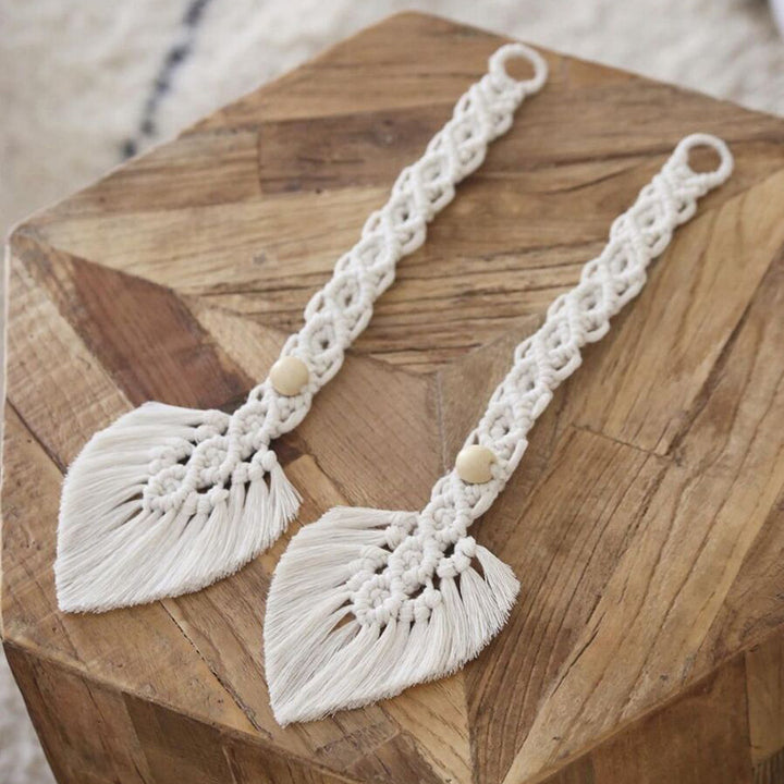 Macrame Curtain Tieback Holder Kalsten