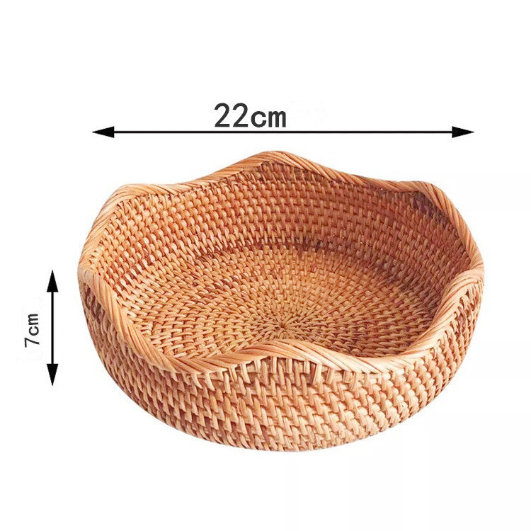 Decorative Woven Serving Bowl Kalsten