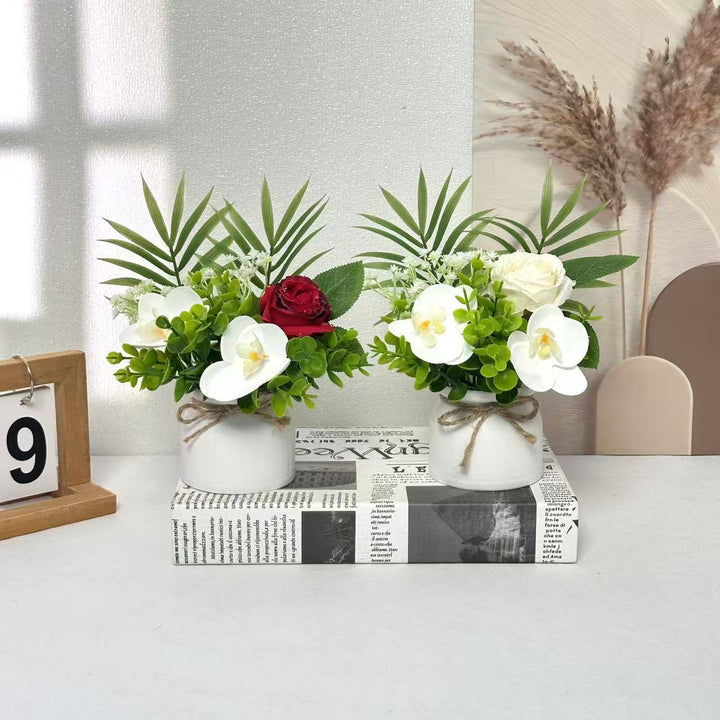 Faux Floral Centerpiece