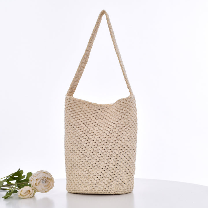Crochet Tote Bag In Minimalist Design Kalsten