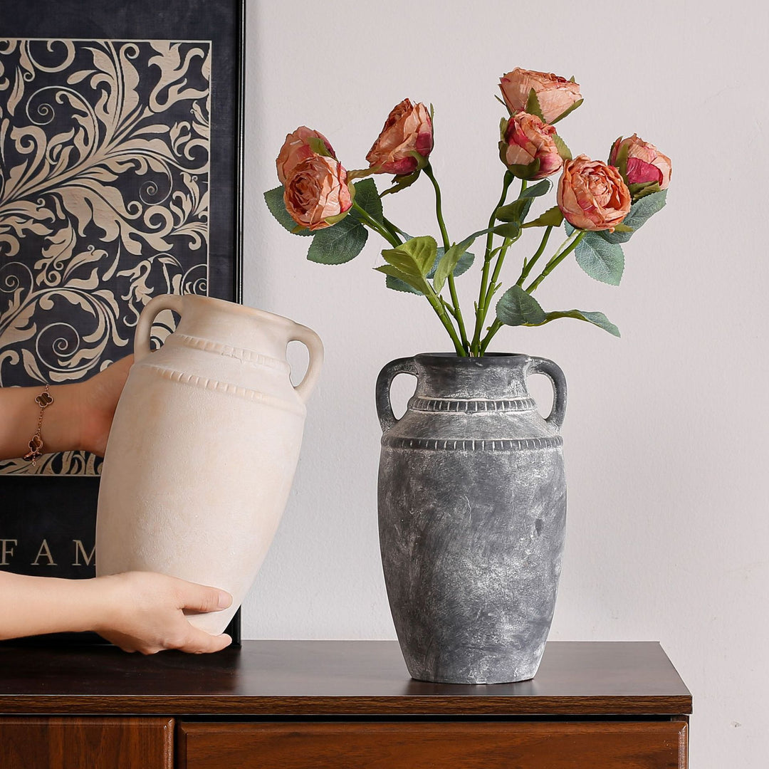 Vintage Terracotta Amphora Kalsten