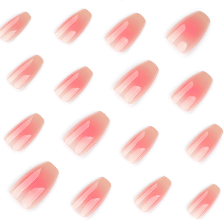 Stylish nail extensions with elegant ombre design Kalsten