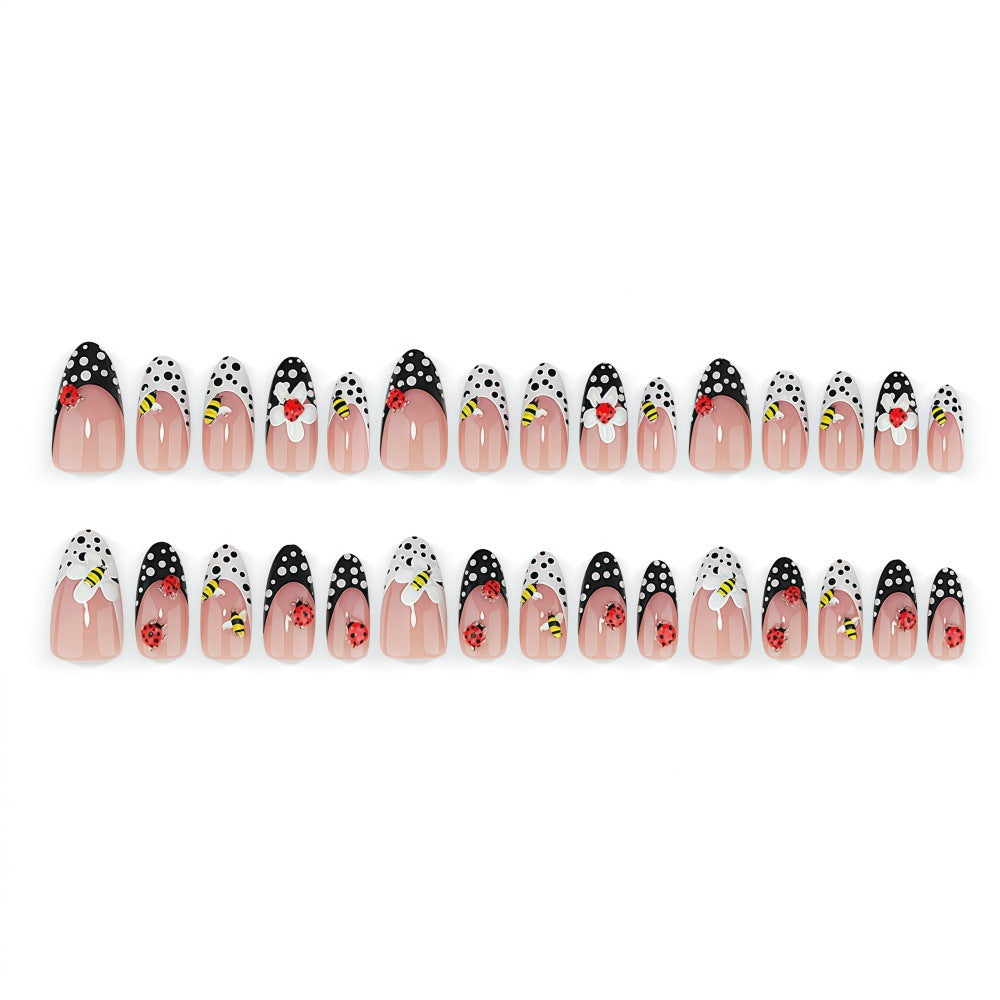 Artificial nails with cheerful animal motifs Kalsten