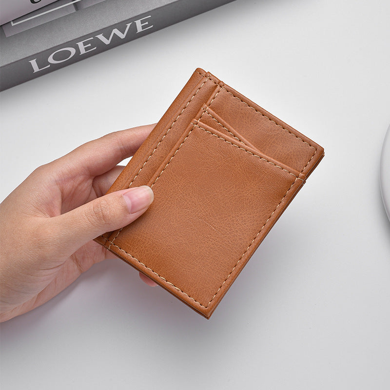 Minimalist Leather Card Wallet Kalsten