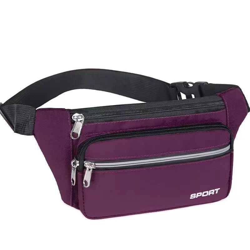 Sporty Waist Bag With Multiple Compartments Kalsten