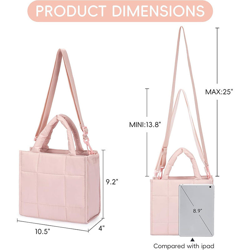 Fashionable Quilted Crossbody Bag Kalsten