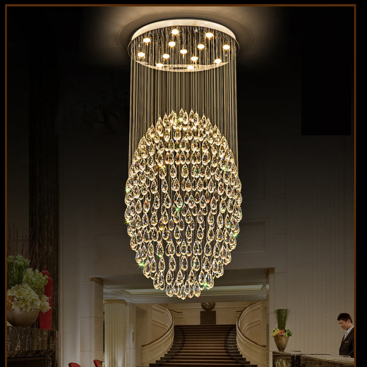 Luxury Crystal Drop Chandelier