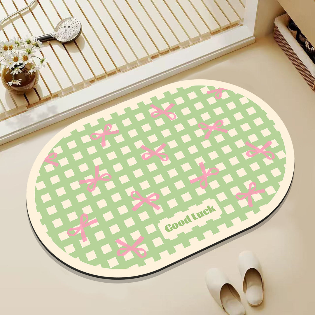 Decorative Shower Mat Kalsten