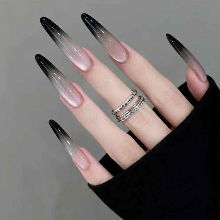 Artistic Long Stiletto Nail Enhancements Kalsten