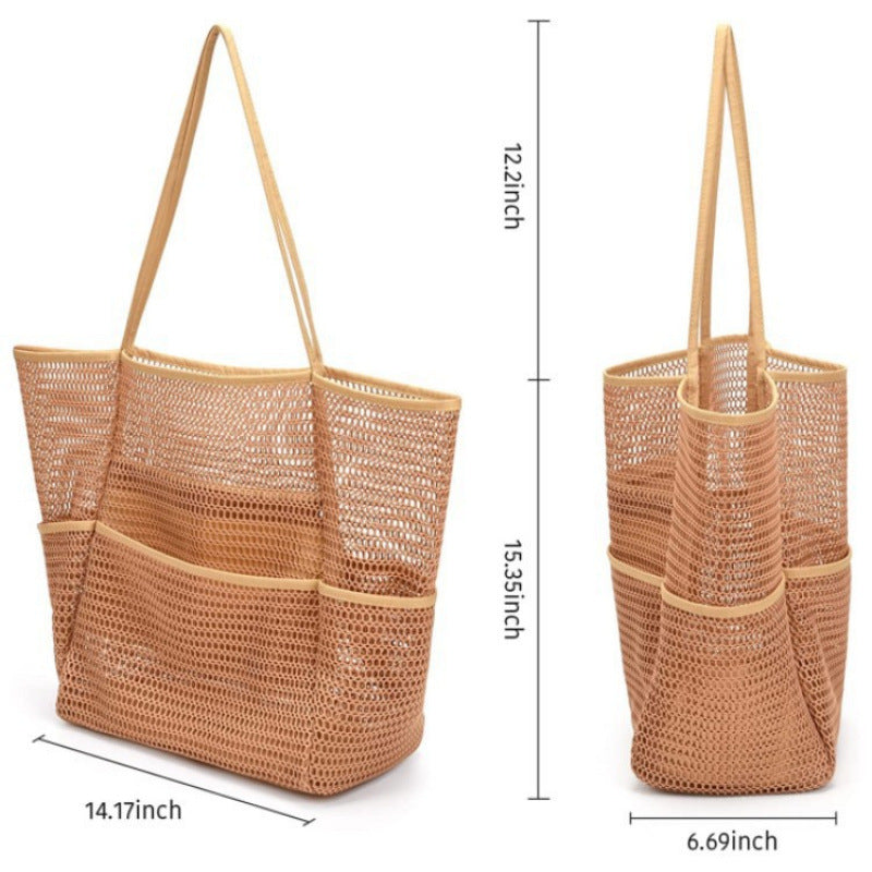 Practical Mesh Beach Bag Kalsten