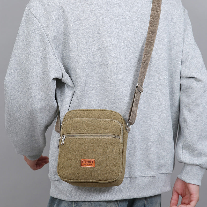 Versatile Canvas Crossbody Bag Kalsten