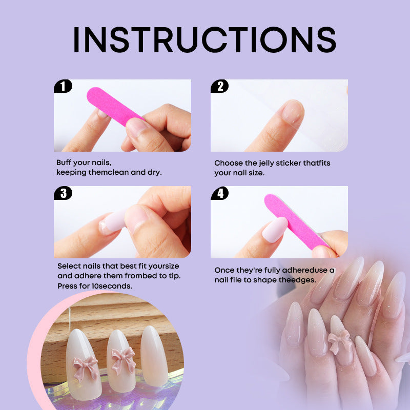 Creative Nail Art Set with Stylish Details Kalsten