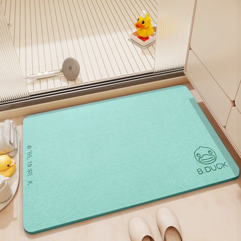 Playful Cartoon Bath Mat Kalsten
