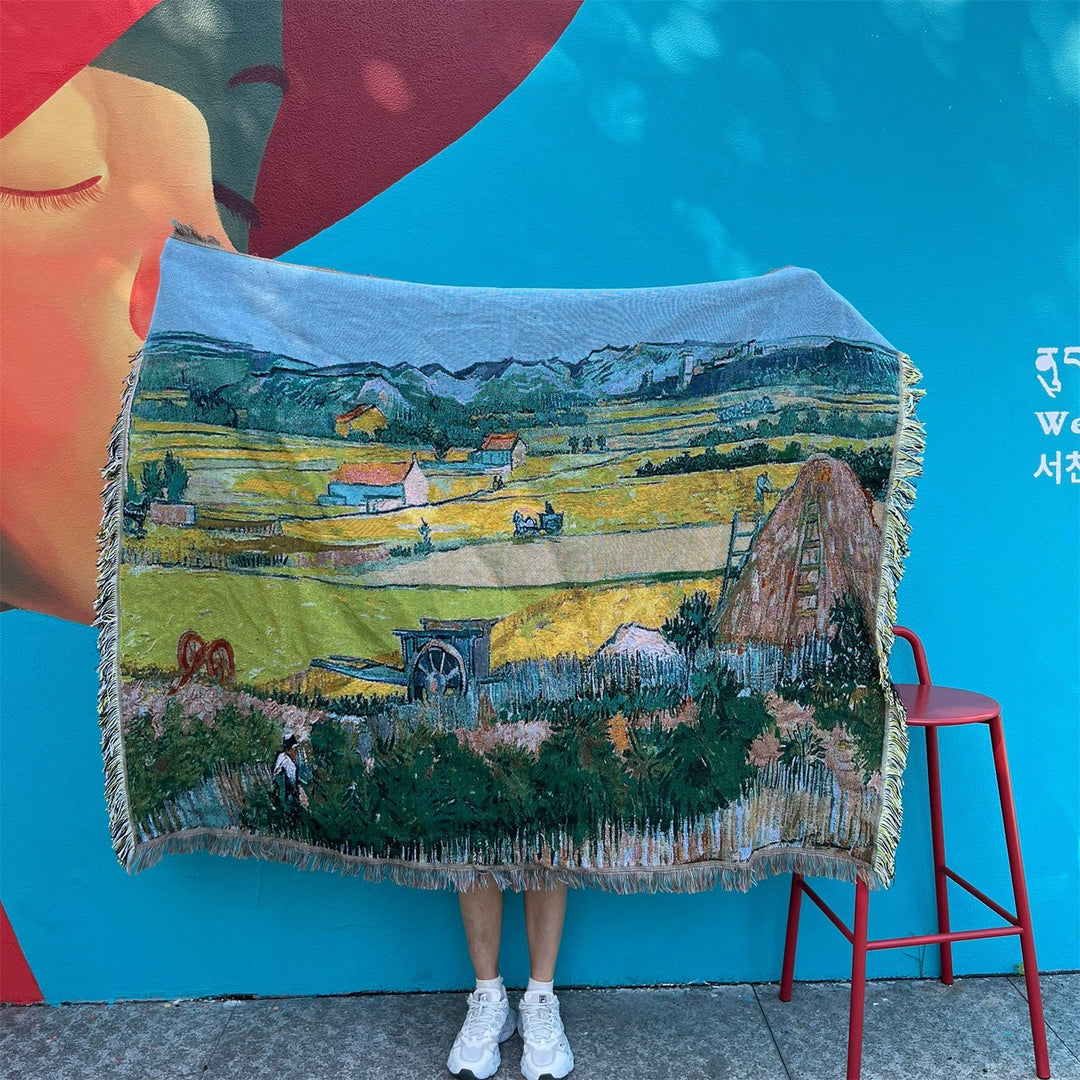 Artistic Tapestry Blanket