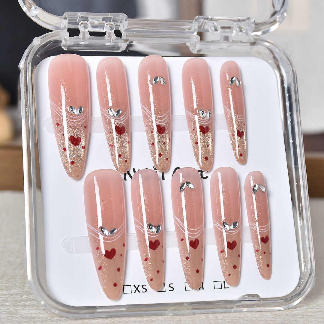 Premium Glamorous Press-On Nail Extensions Kalsten