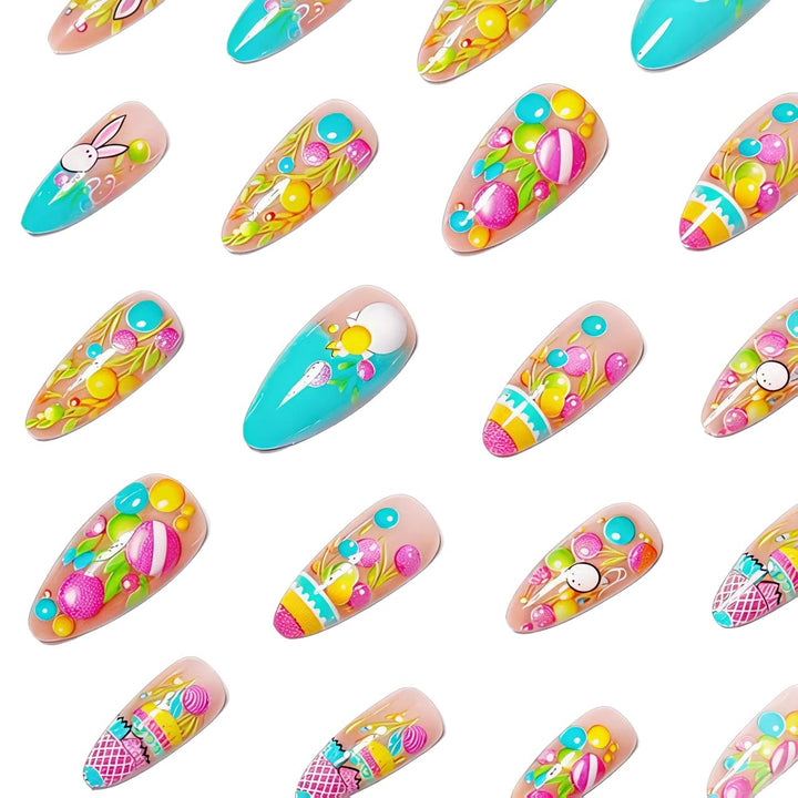 Creative Easter-Themed Nail Art Kalsten