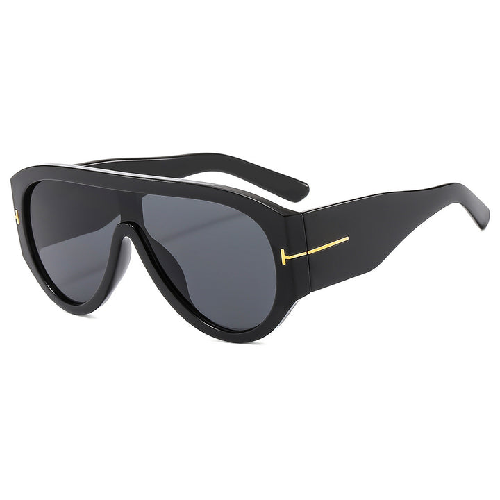 Bold Shield Sunglasses with Statement Design Kalsten