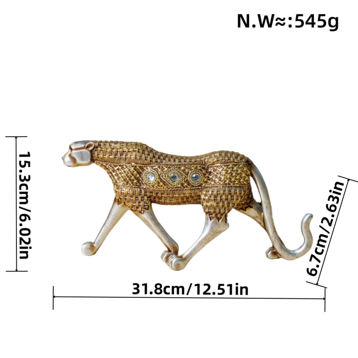Elegant decorative figure of a panther Kalsten