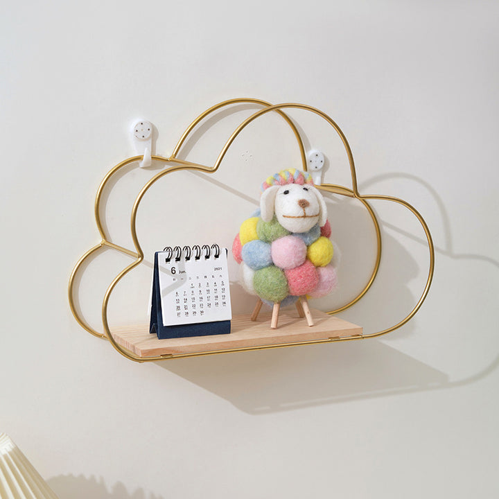 Circular Floating Wall Shelf