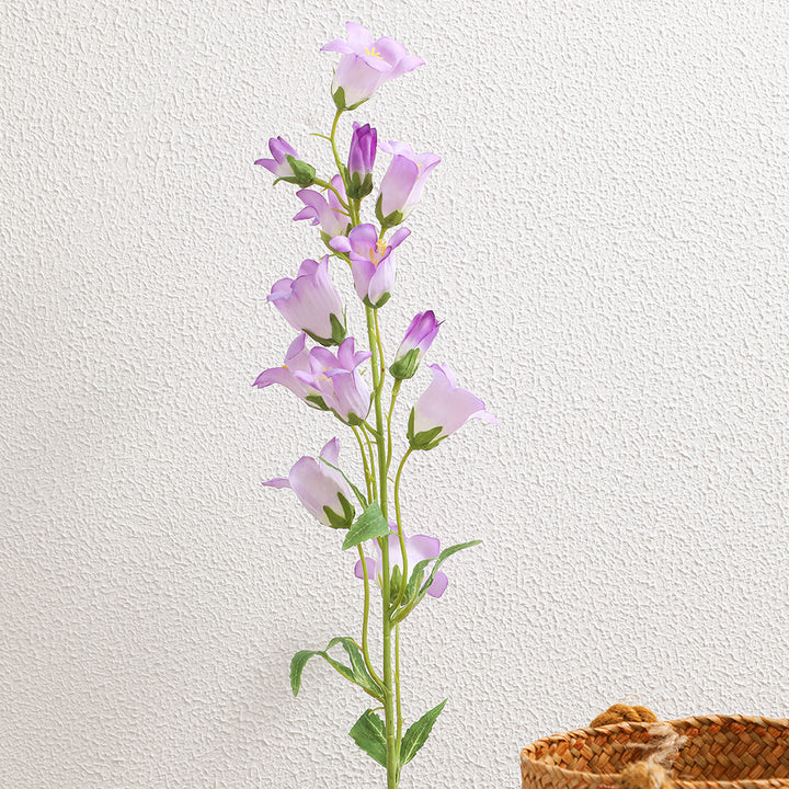 Artificial flower branch with elegant bell flowers
