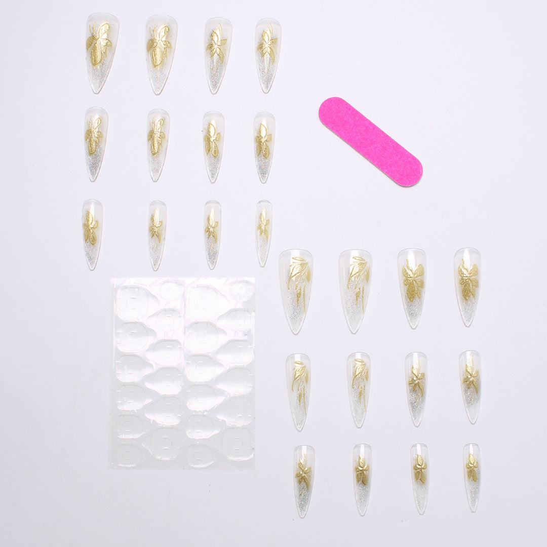 Floral-Inspired Press-On Nail Set Kalsten
