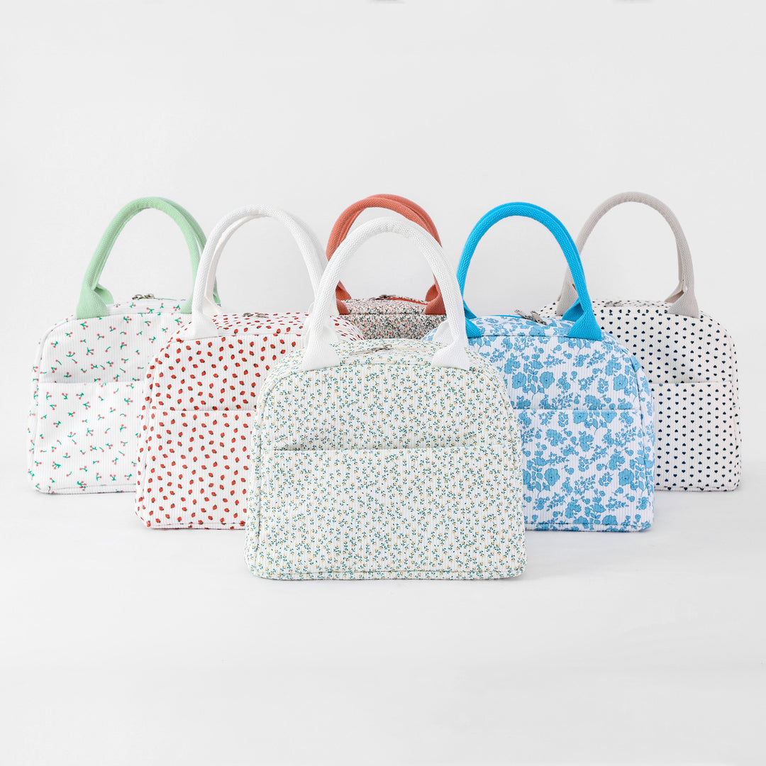 Insulated Floral Lunch Bag