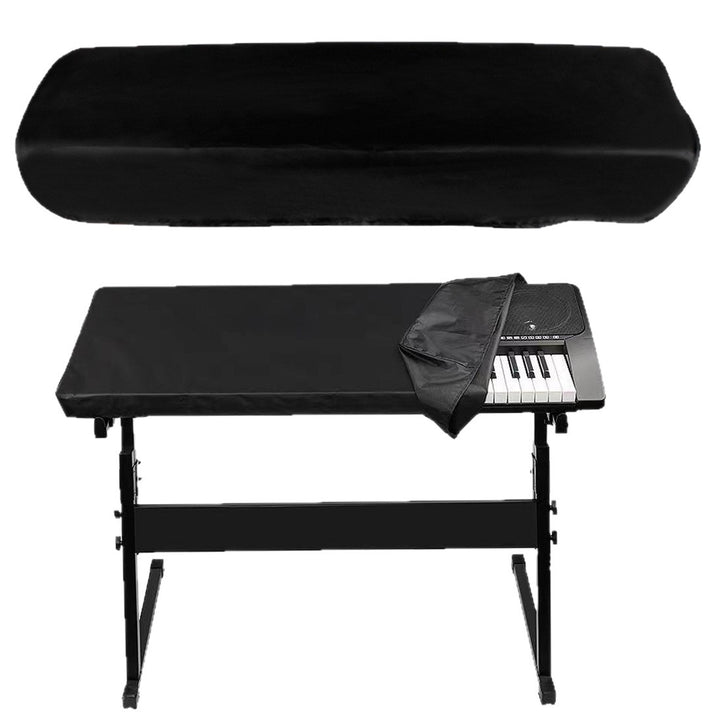 Keyboard stand with infinitely adjustable legs and padded seat Kalsten