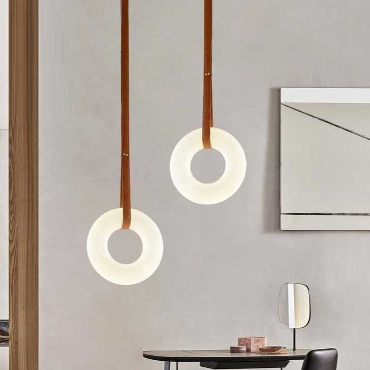 Minimalist LED Ring Pendant Light