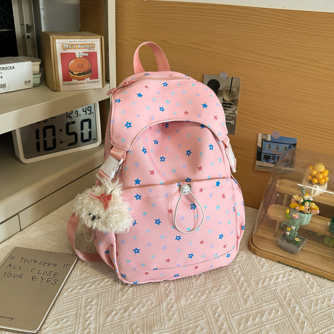 Fun Star Patterned Backpack