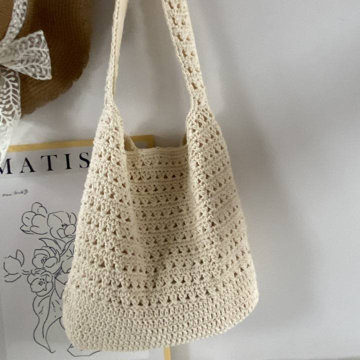 Hand-knotted leisure shoulder bag Kalsten