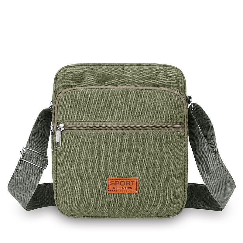 Versatile Canvas Crossbody Bag Kalsten