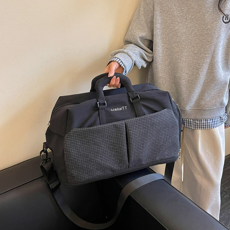 Multi-Compartment Travel Duffel Bag