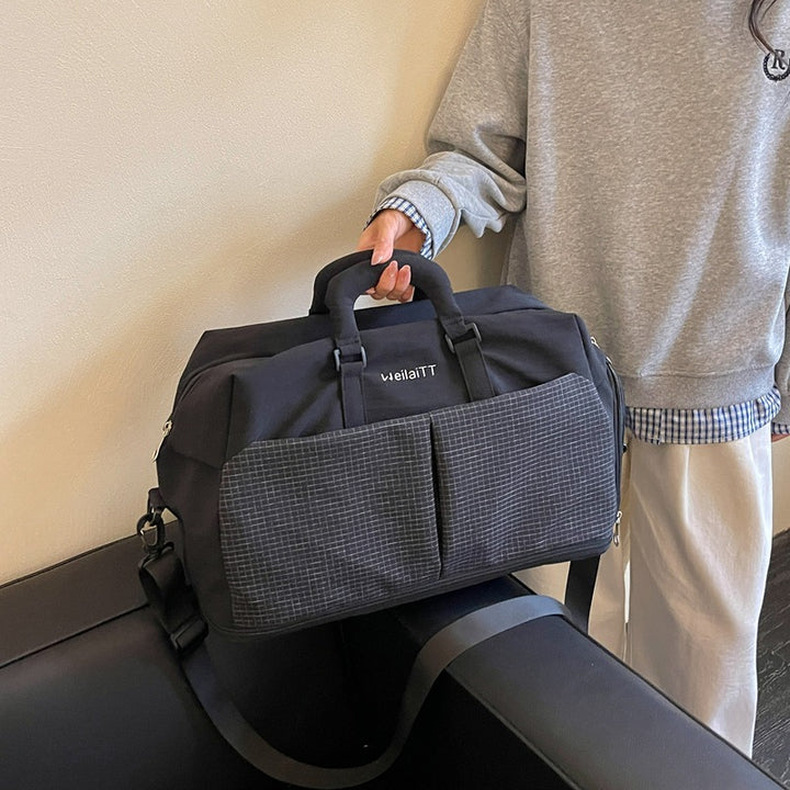 Multi-Compartment Travel Duffel Bag