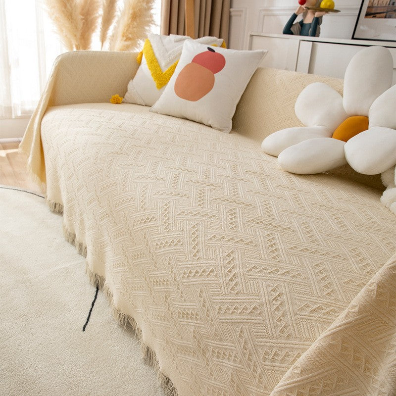 Decorative Woven Throw Blanket