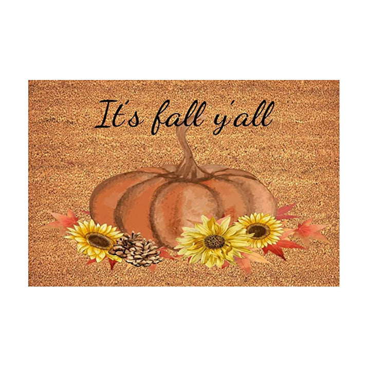 Personalized Holiday Welcome Mat Kalsten