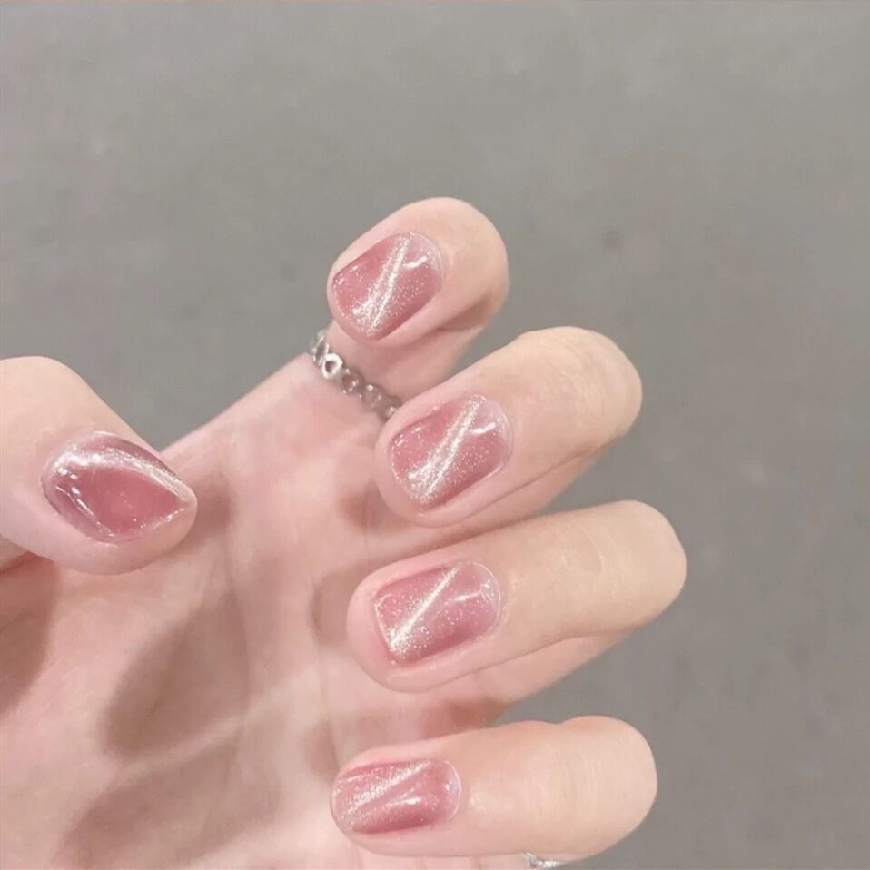 Sparkling Gel Press-On Nail Set Kalsten