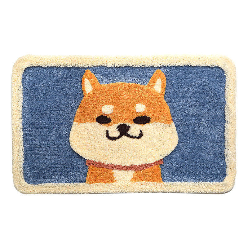 Plush Bunny-Themed Bath Mat Kalsten