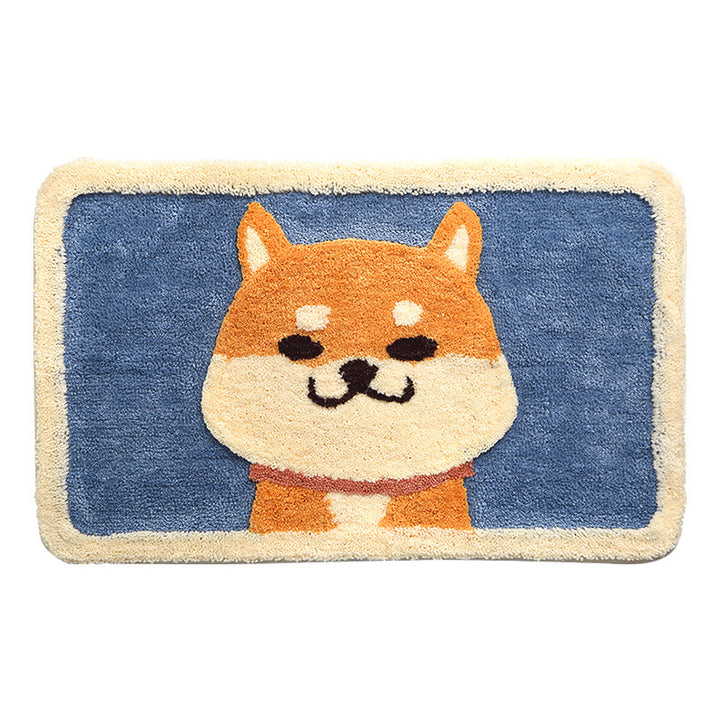 Plush Bunny-Themed Bath Mat Kalsten