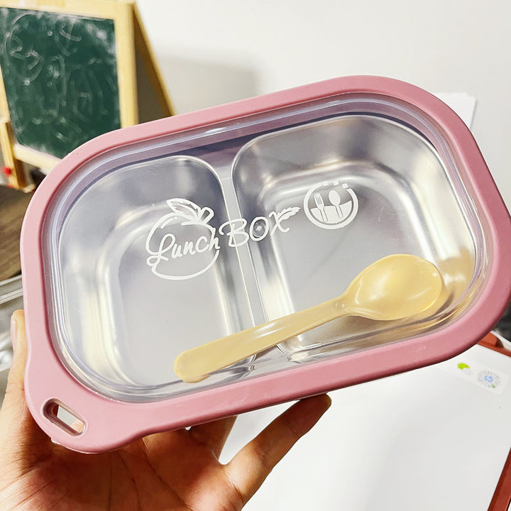 Elegant Dual-Compartment Lunch Box