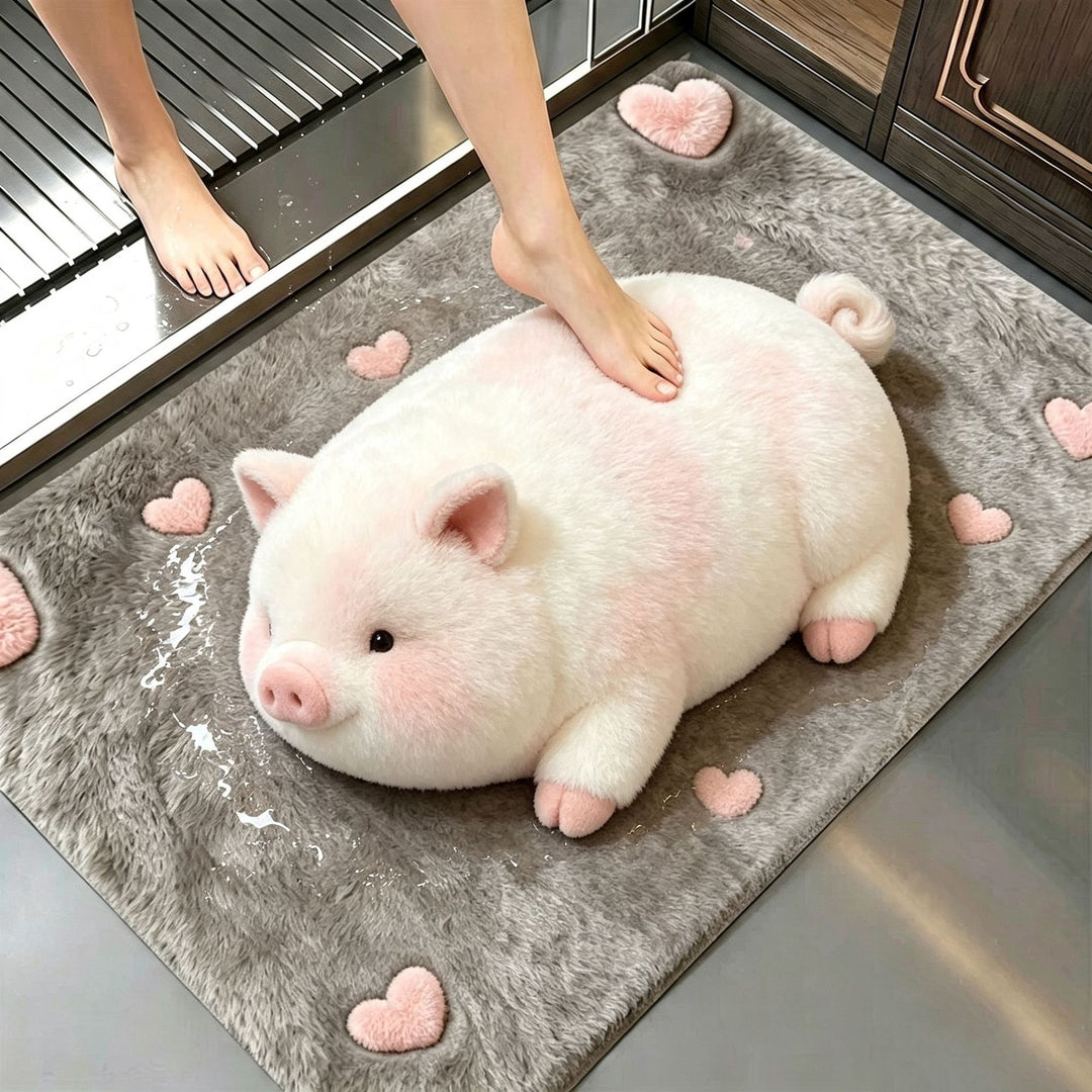Plush Animal-Themed Area Rug