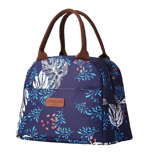 Floral Insulated Lunch Tote