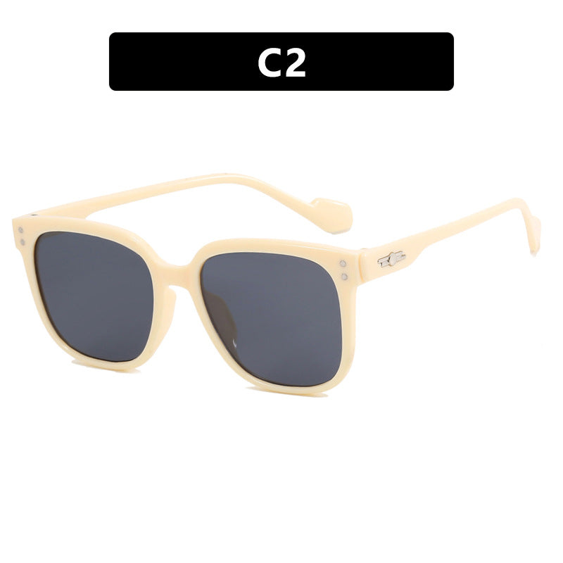 Women's square sunglasses with gentle gradient and protective UV filter Kalsten